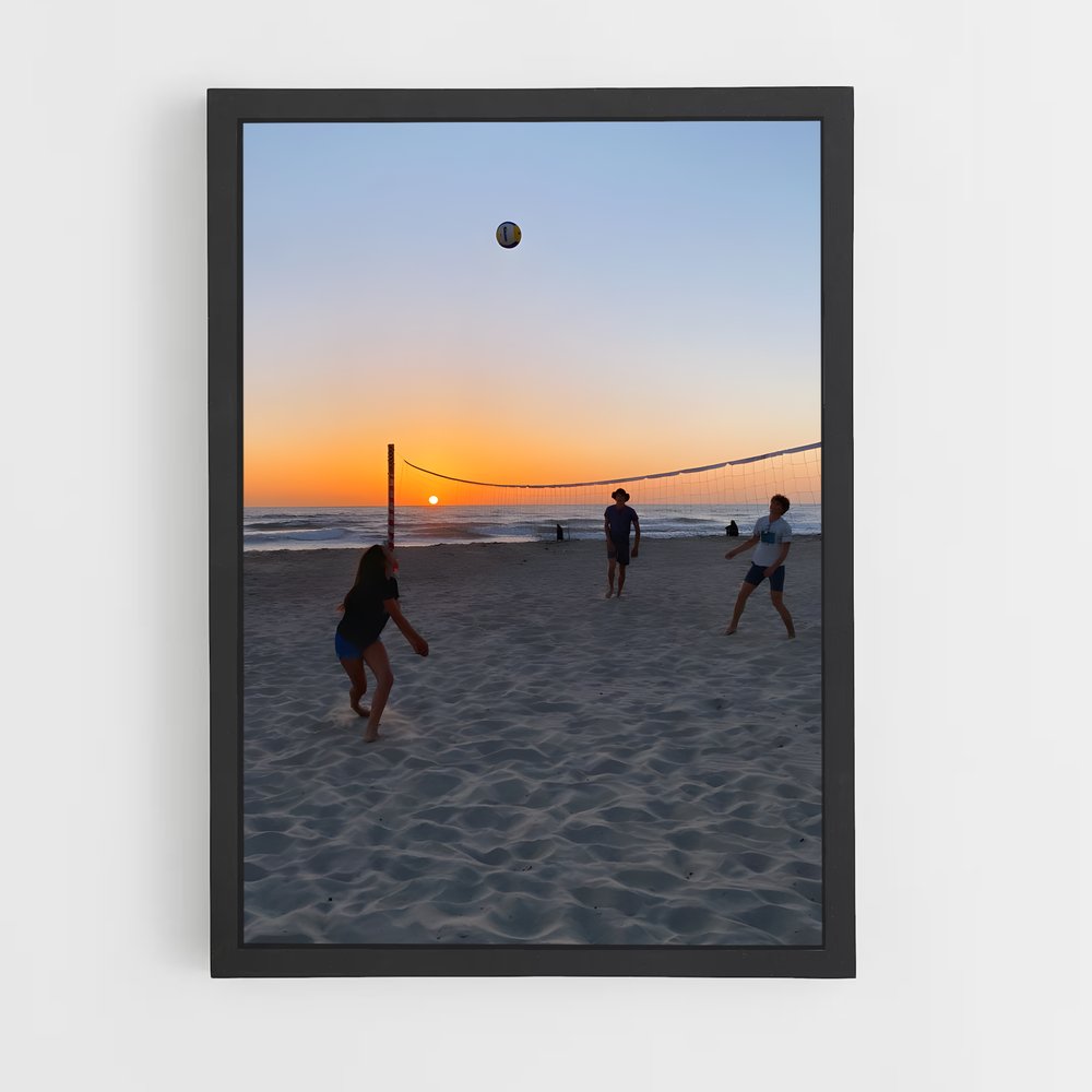 ap-beach volleyball-5 cadre Noir