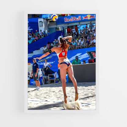 ap-beach volleyball world championships-2 cadre Blanc