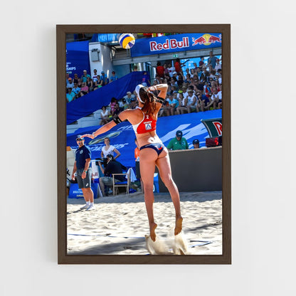 ap-beach volleyball world championships-2 cadre Bois foncé