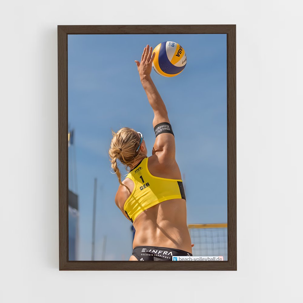 ap-beach volleyball world championships-4 cadre Bois foncé