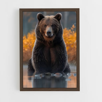 ap-bear-10 cadre Bois foncé