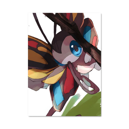 Poster Papillon Chic