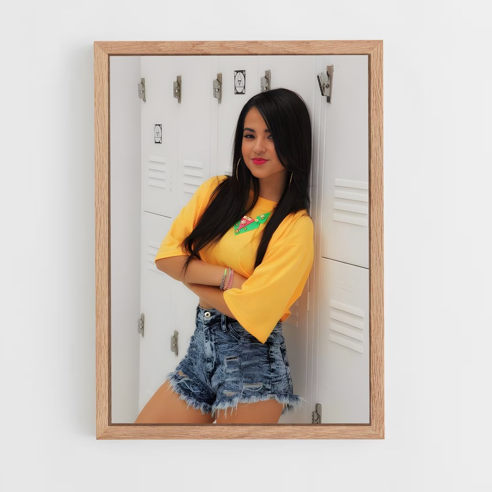 ap-becky g-3 cadre Bois clair