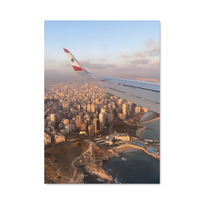 Poster Vue de Beyrouth