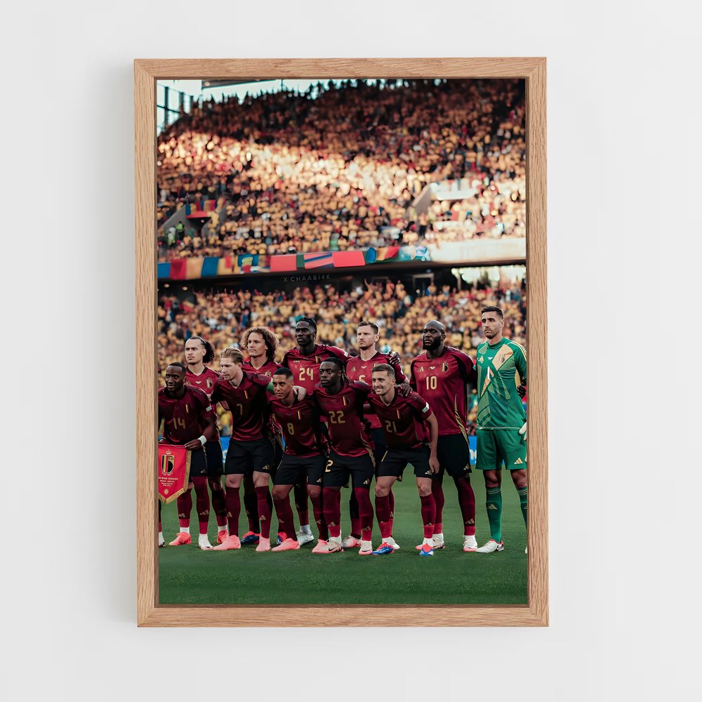 ap-belgium national football team-4 cadre Bois clair