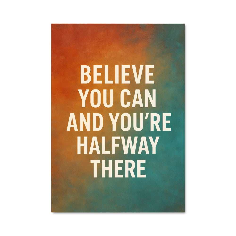 Poster Crois en Toi