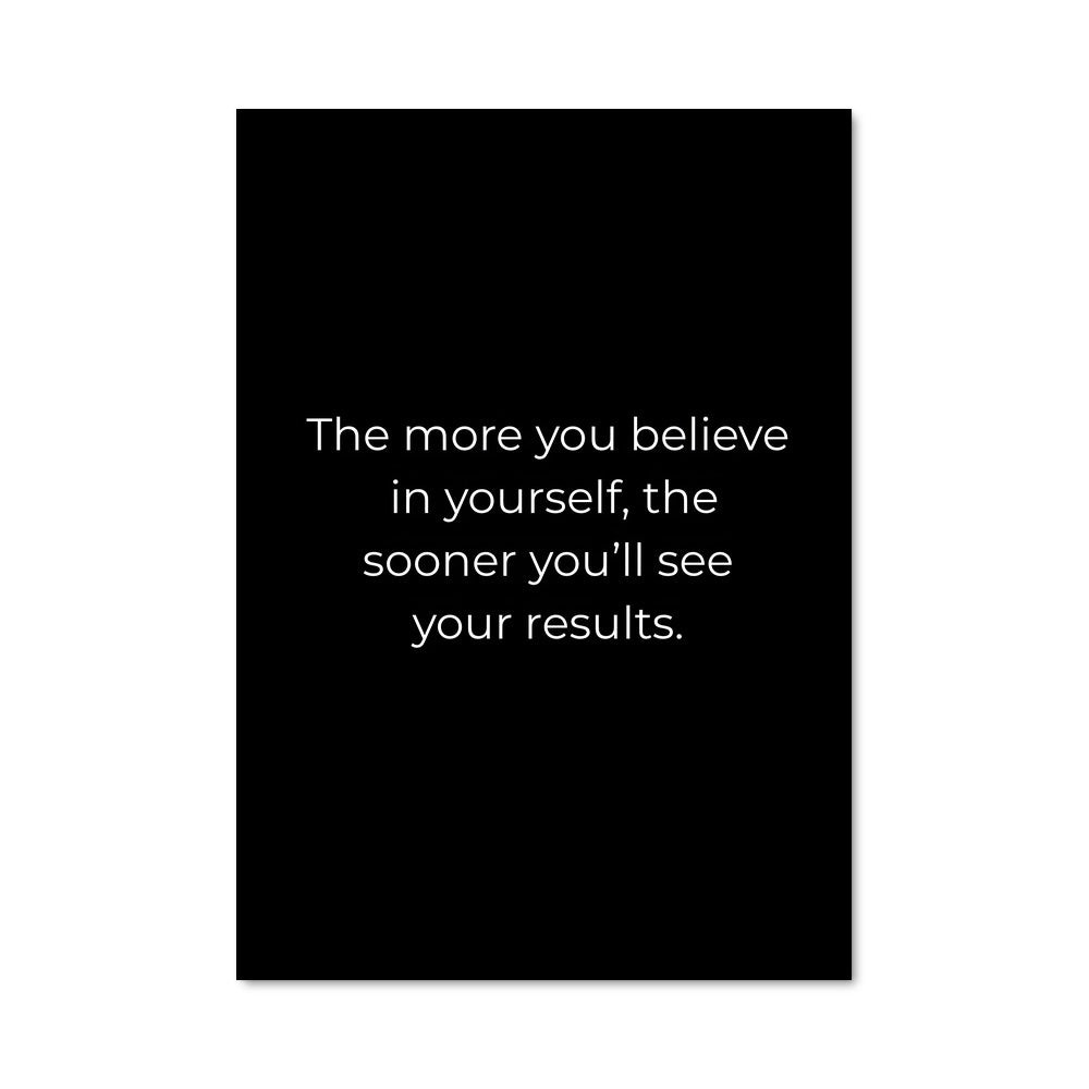 Poster Believe in yourself 26597