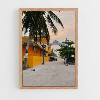 ap-belize city-1 cadre Bois clair
