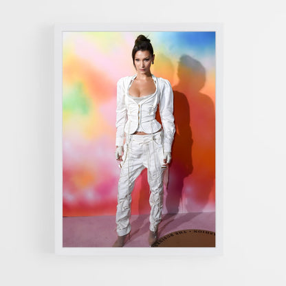 ap-bella hadid-8 cadre Blanc