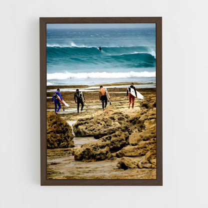 ap-bells beach australia-1 cadre Bois foncé