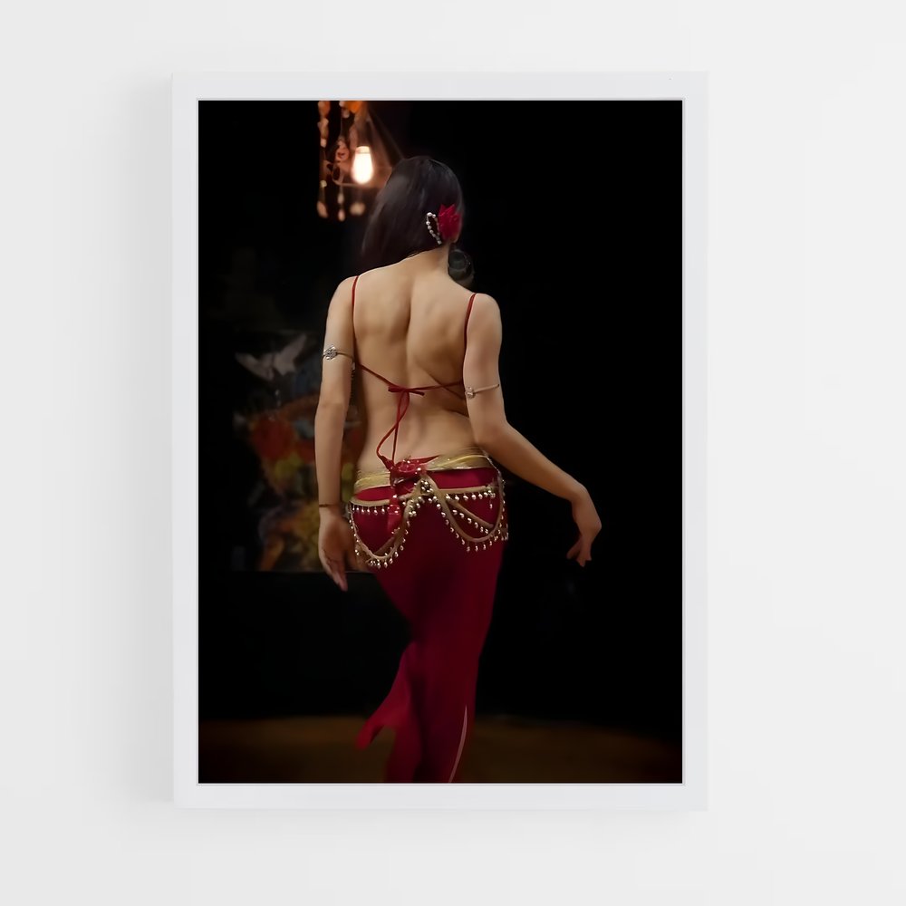 ap-belly dance-1 cadre Blanc