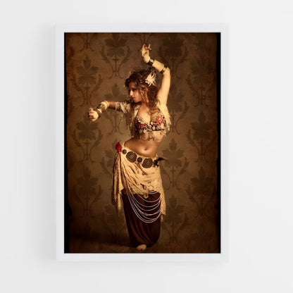 ap-belly dance-5 cadre Blanc