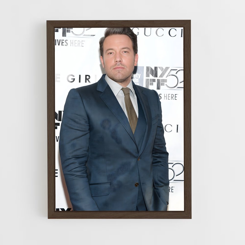 ap-ben affleck-1 cadre Bois foncé