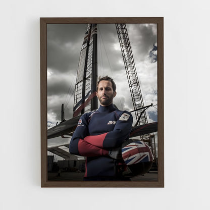 ap-ben ainslie-1 cadre Bois foncé