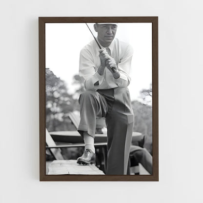 ap-ben hogan-6 cadre Bois foncé
