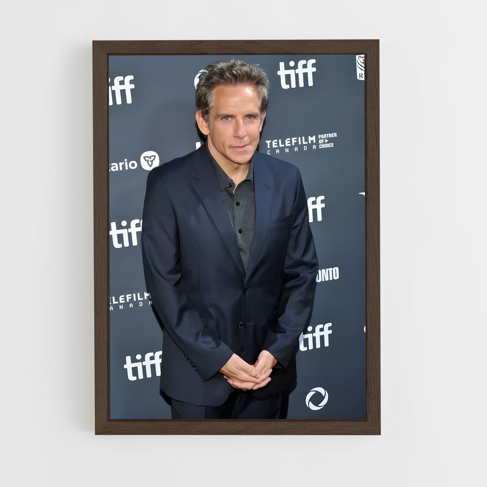 ap-ben stiller-6 cadre Bois foncé