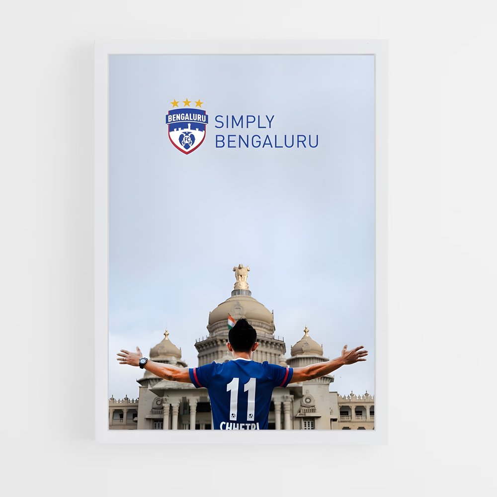 ap-bengaluru fc-3 cadre Blanc