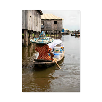 Poster Voyage en Barque