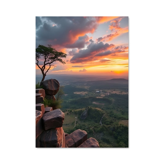 Poster Arbre de Lueur