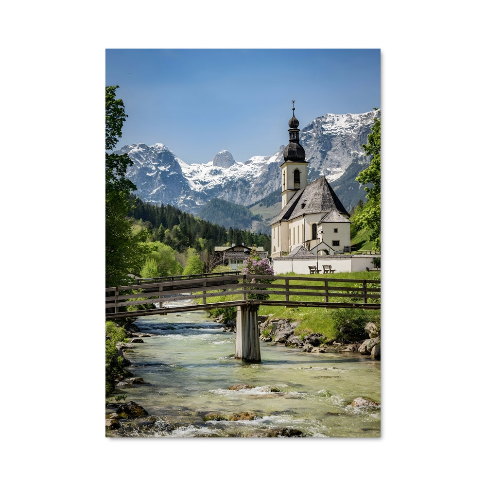 Poster Église Flottante