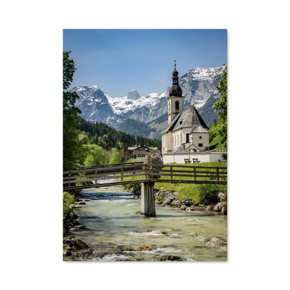 Poster Église Flottante