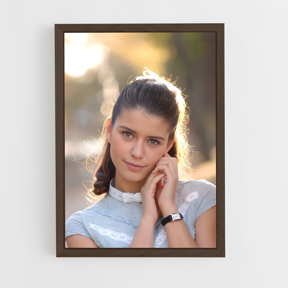 ap-beren saat-4 cadre Bois foncé