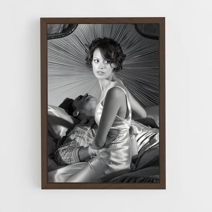 ap-berenice bejo-1 cadre Bois foncé
