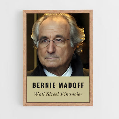 ap-bernie madoff-3 cadre Bois clair