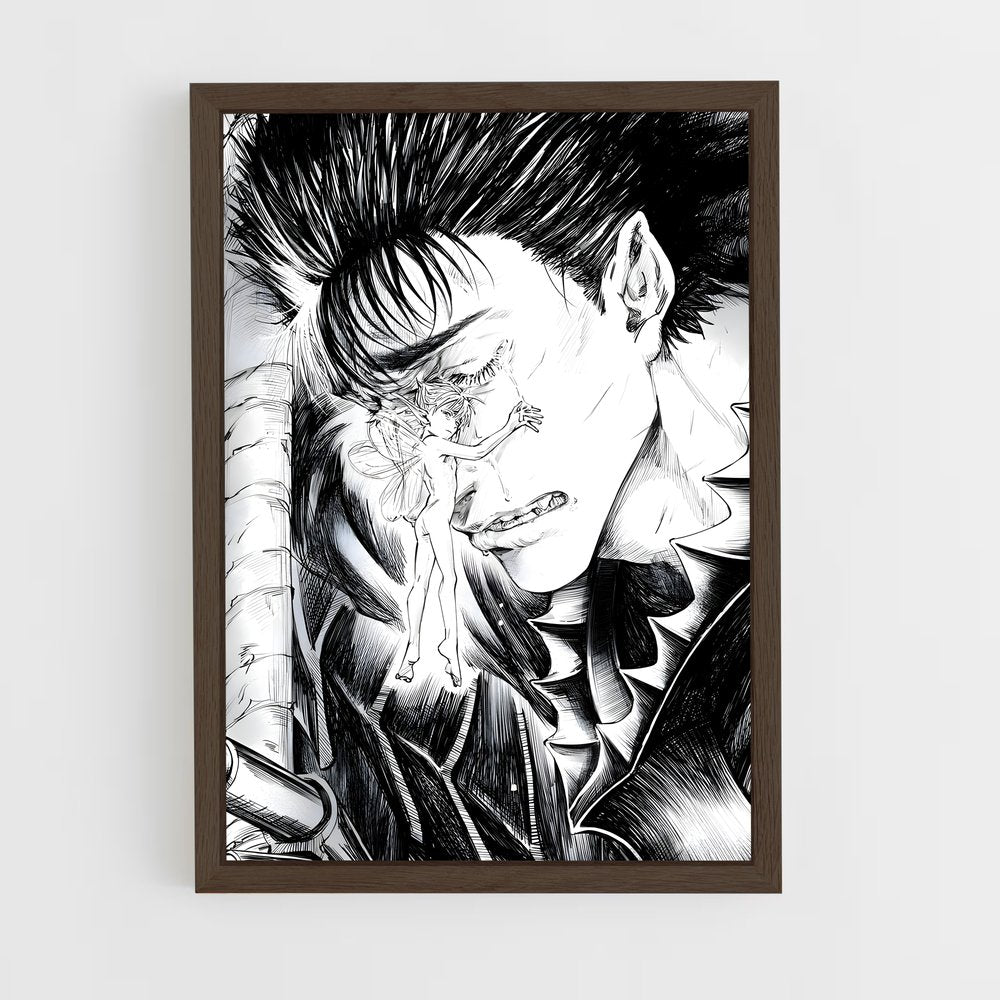 ap-berserk-1 cadre Bois foncé