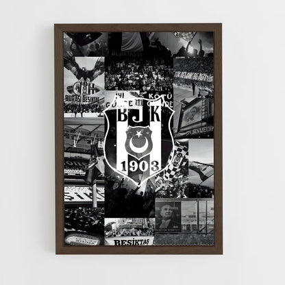 ap-besiktas jk-1 cadre Bois foncé