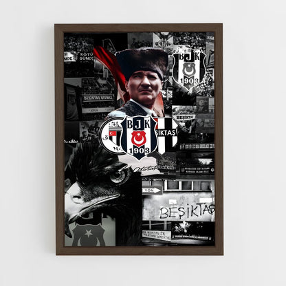 ap-besiktas jk-15 cadre Bois foncé