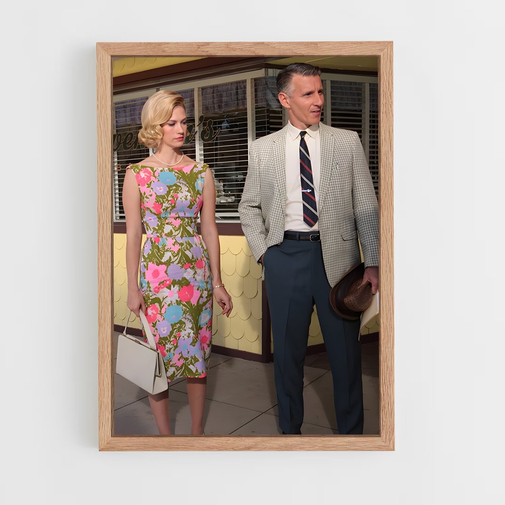 ap-betty draper-4 cadre Bois clair
