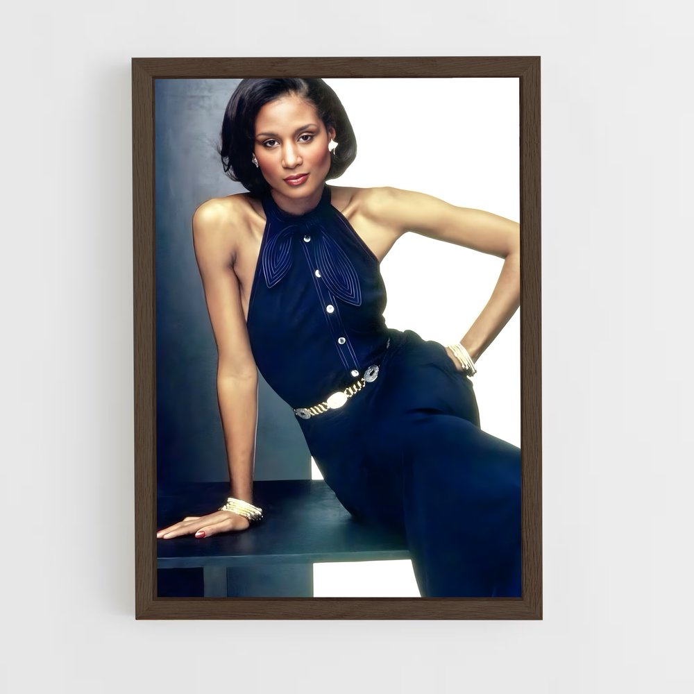 ap-beverly johnson-3 cadre Bois foncé