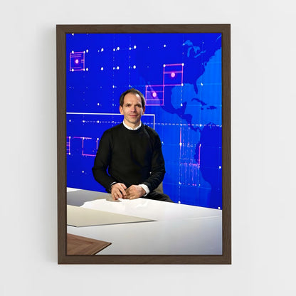 ap-bfm tv-1 cadre Bois foncé