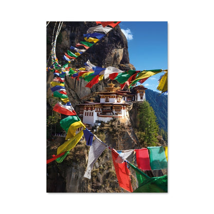 Poster Voyage au Bhoutan