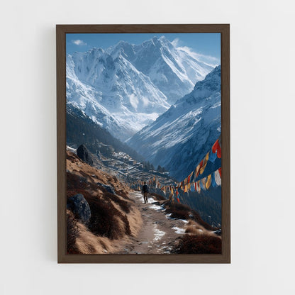 ap-bhutan-6 cadre Bois foncé