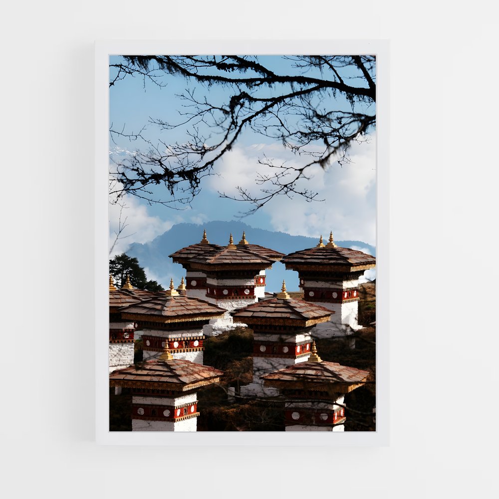 ap-bhutan-8 cadre Blanc