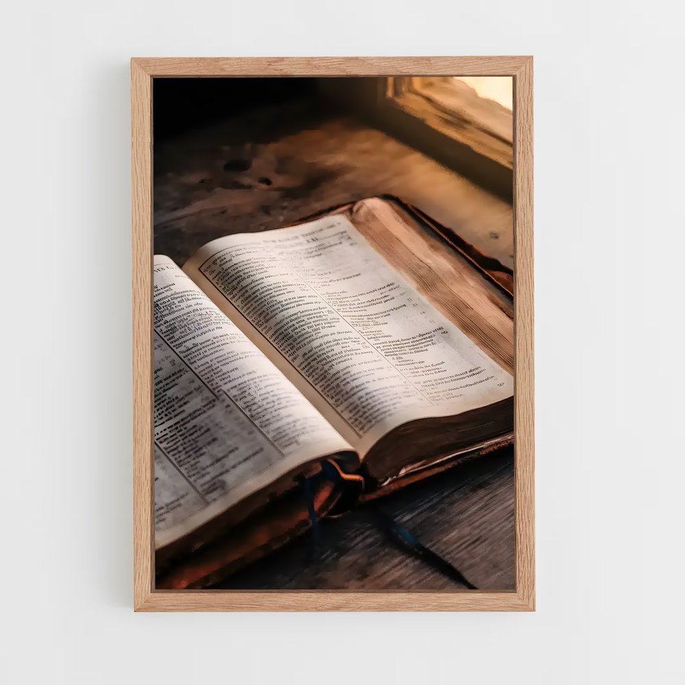 ap-bible-4 cadre Bois clair