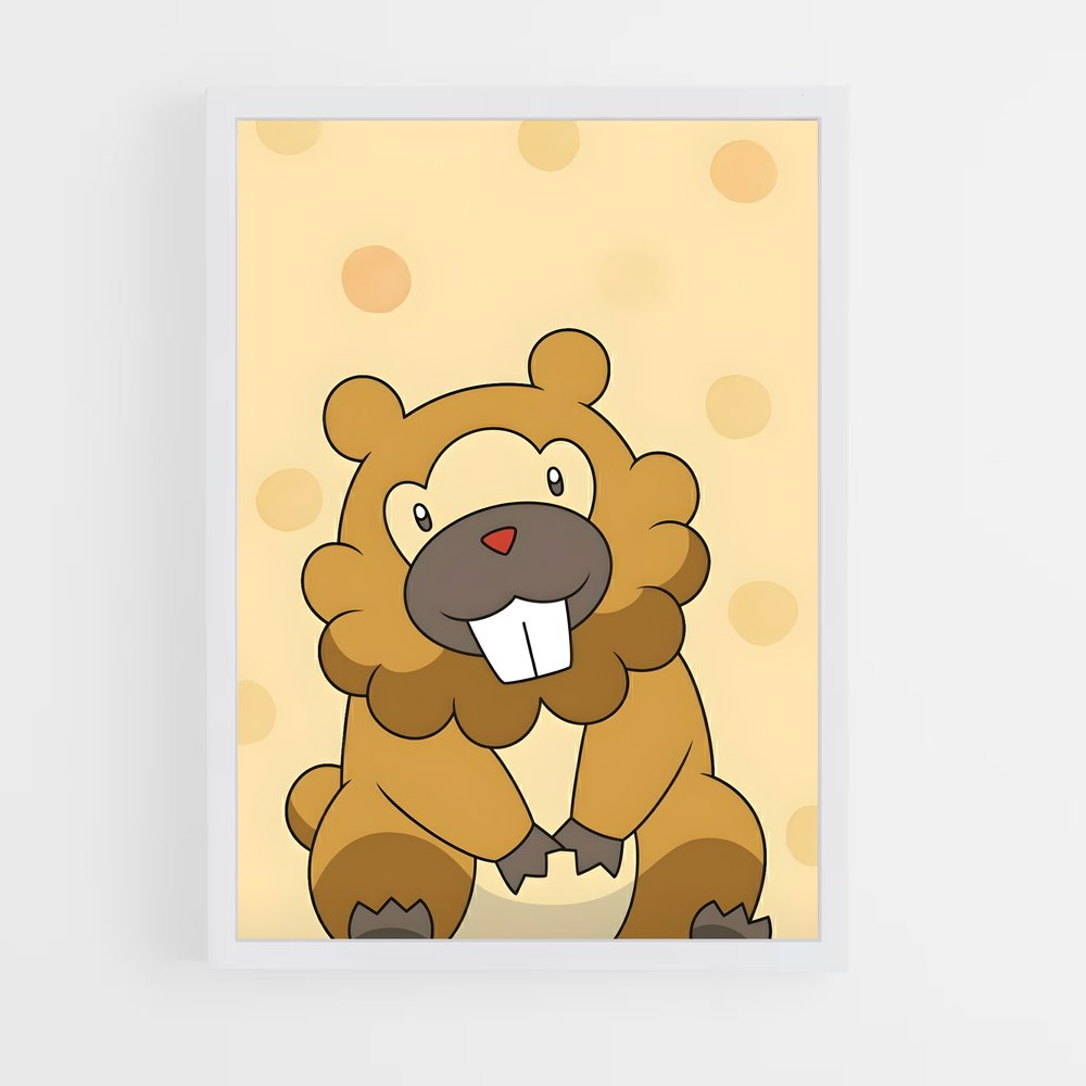 ap-bidoof-1 cadre Blanc