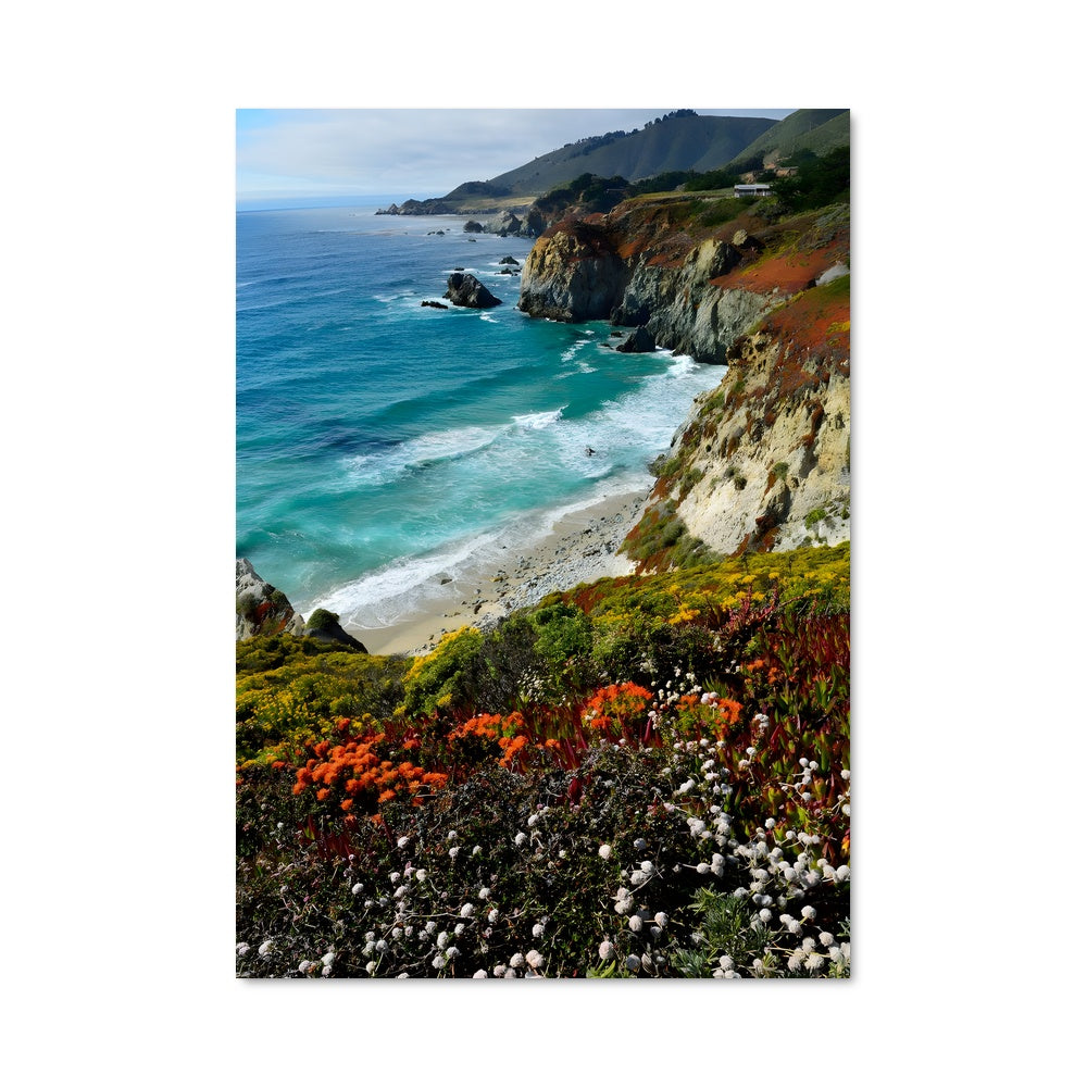 Poster Big sur cliffs 94621