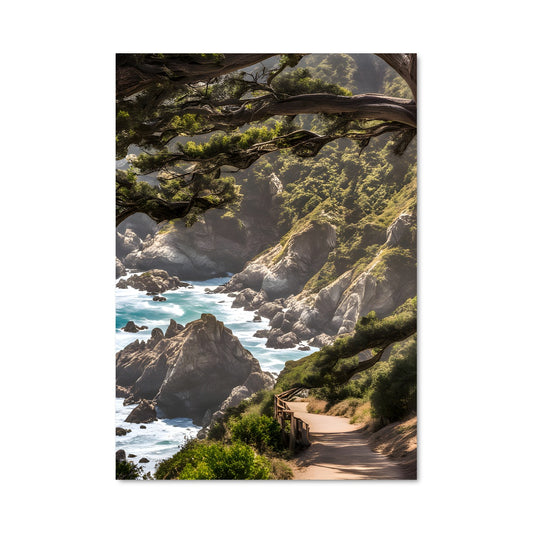 Poster Chemin Vers Le Sable