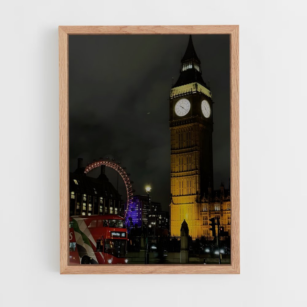ap-big ben-10 cadre Bois clair