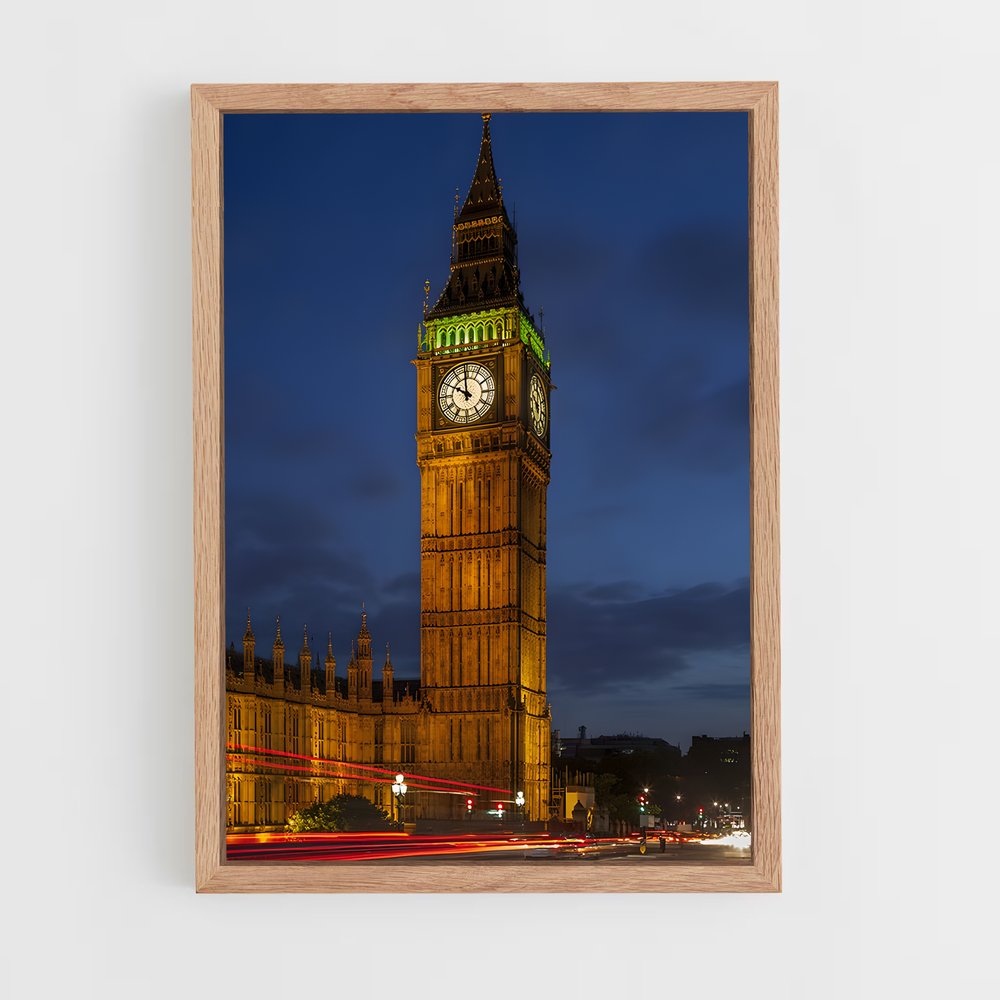 ap-big ben-4 cadre Bois clair