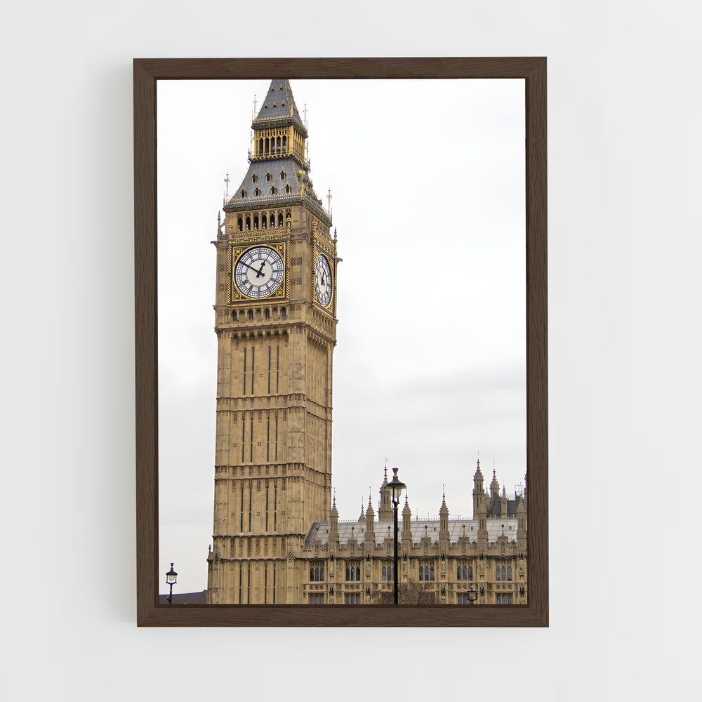 ap-big ben-5 cadre Bois foncé