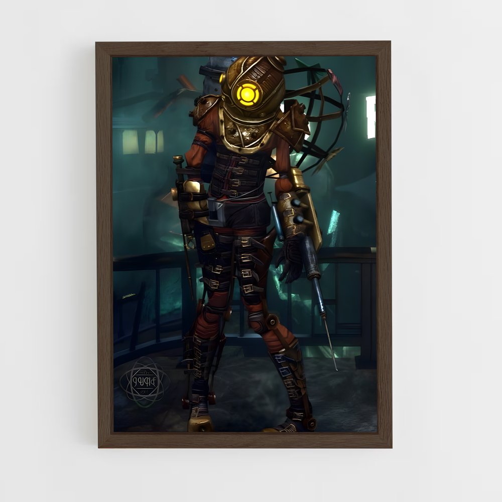 ap-big daddy-1 cadre Bois foncé