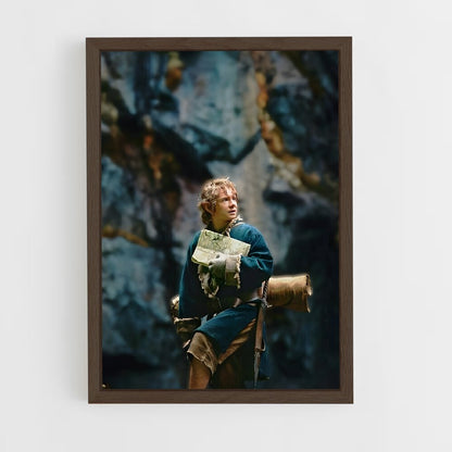 ap-bilbo baggins-5 cadre Bois foncé