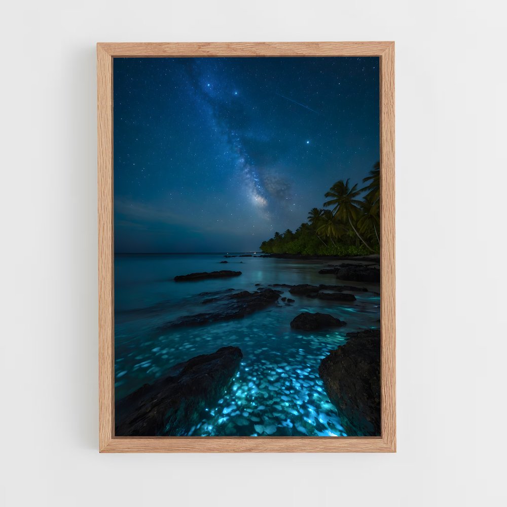 ap-bioluminescent beaches-3 cadre Bois clair