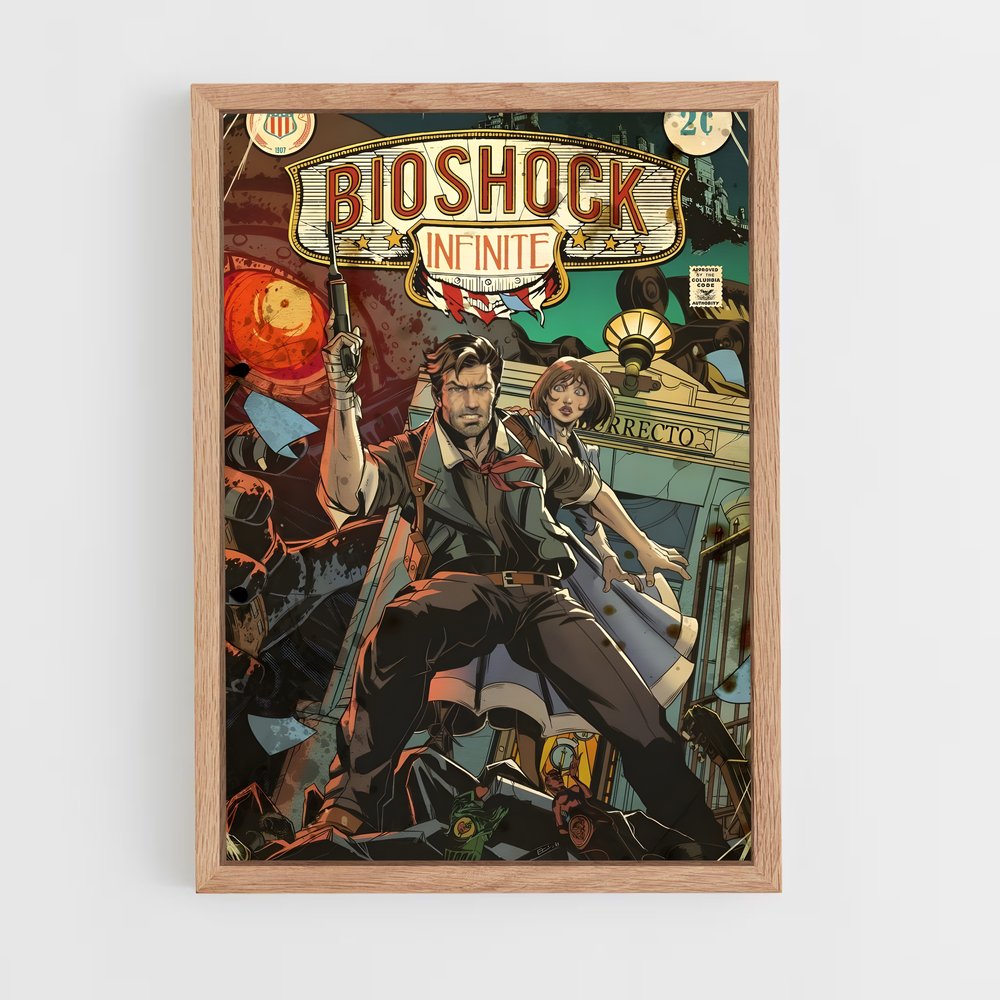ap-bioshock-2 cadre Bois clair