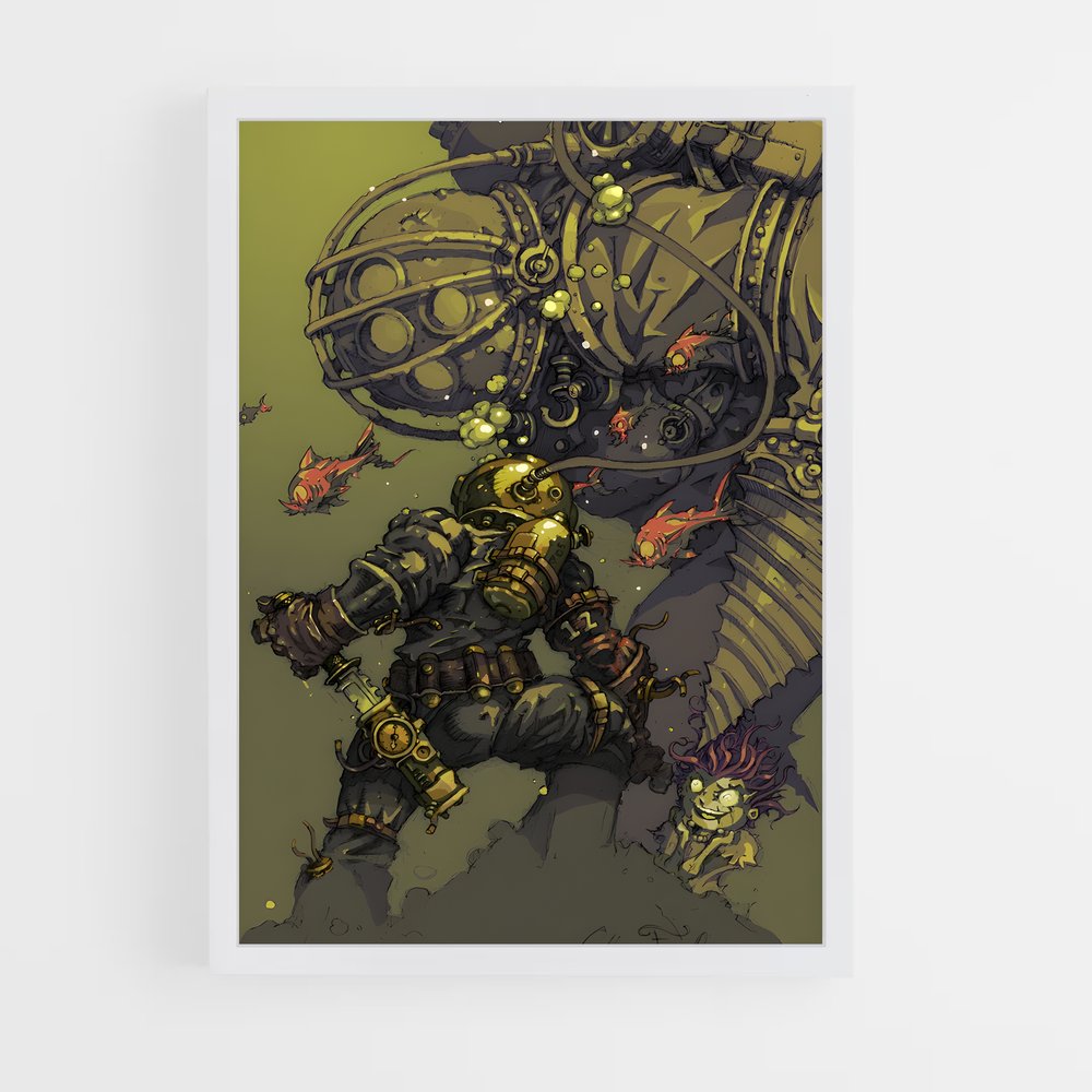 ap-bioshock-4 cadre Blanc