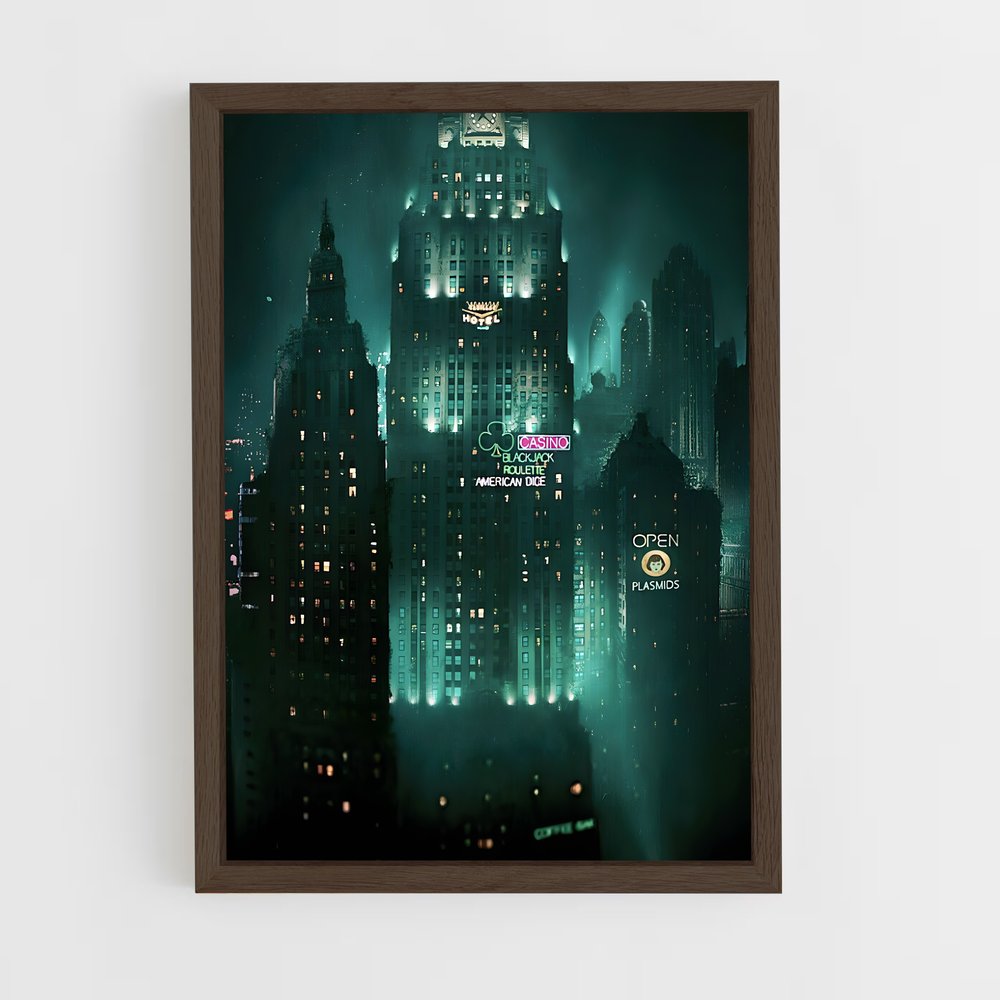ap-bioshock-5 cadre Bois foncé